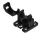 Preview: 10 COPA-H corrugated pipe holder NW36/37 FIP black with mounting base